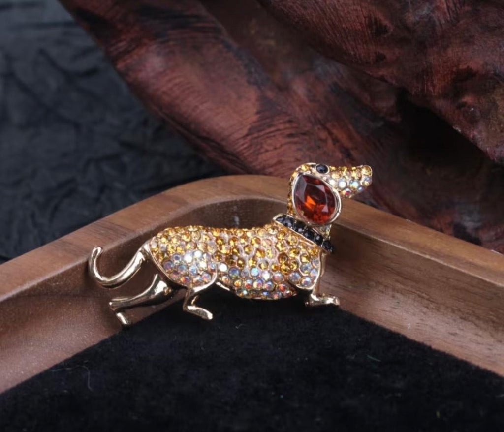 The Amber Dash Brooch