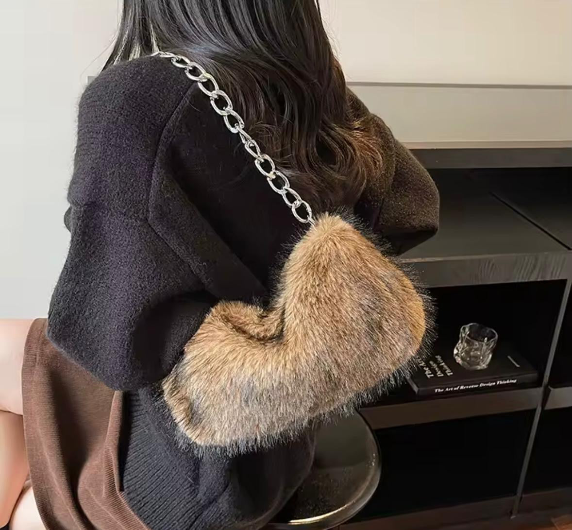 Metro-plush Shoulder Bag