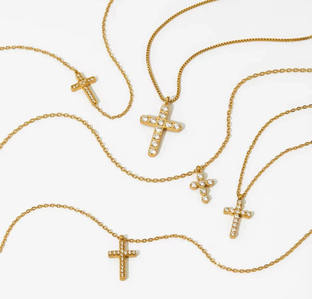 The Crystal Cross Pendant