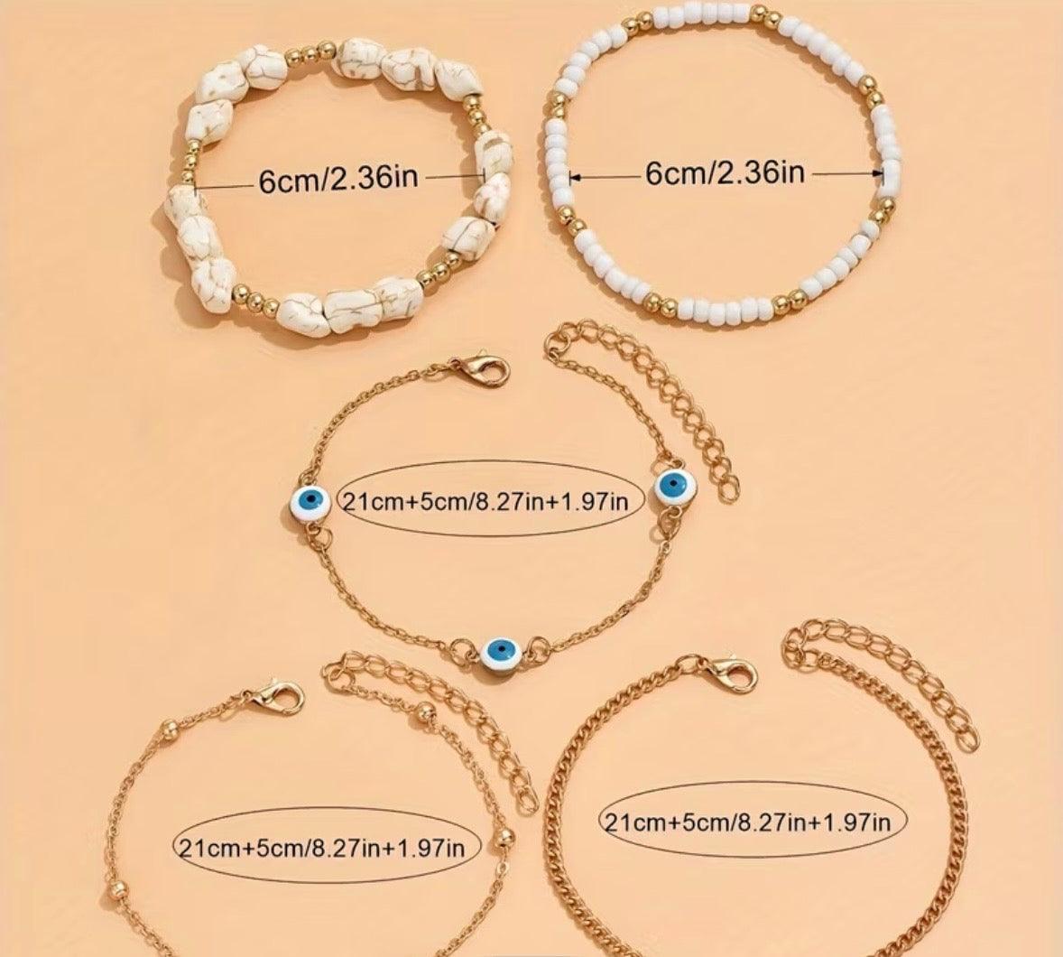 Seabreeze Ankle Set