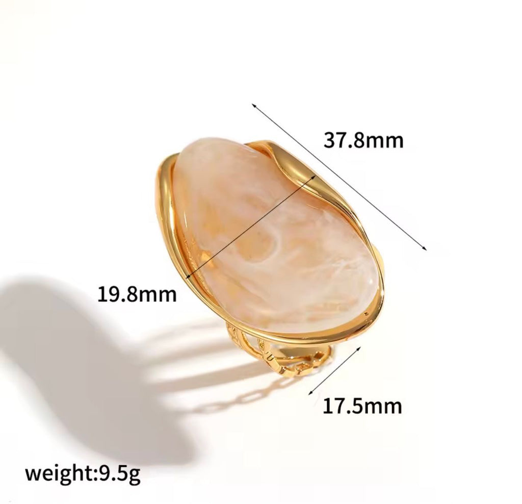 Large resign ring
