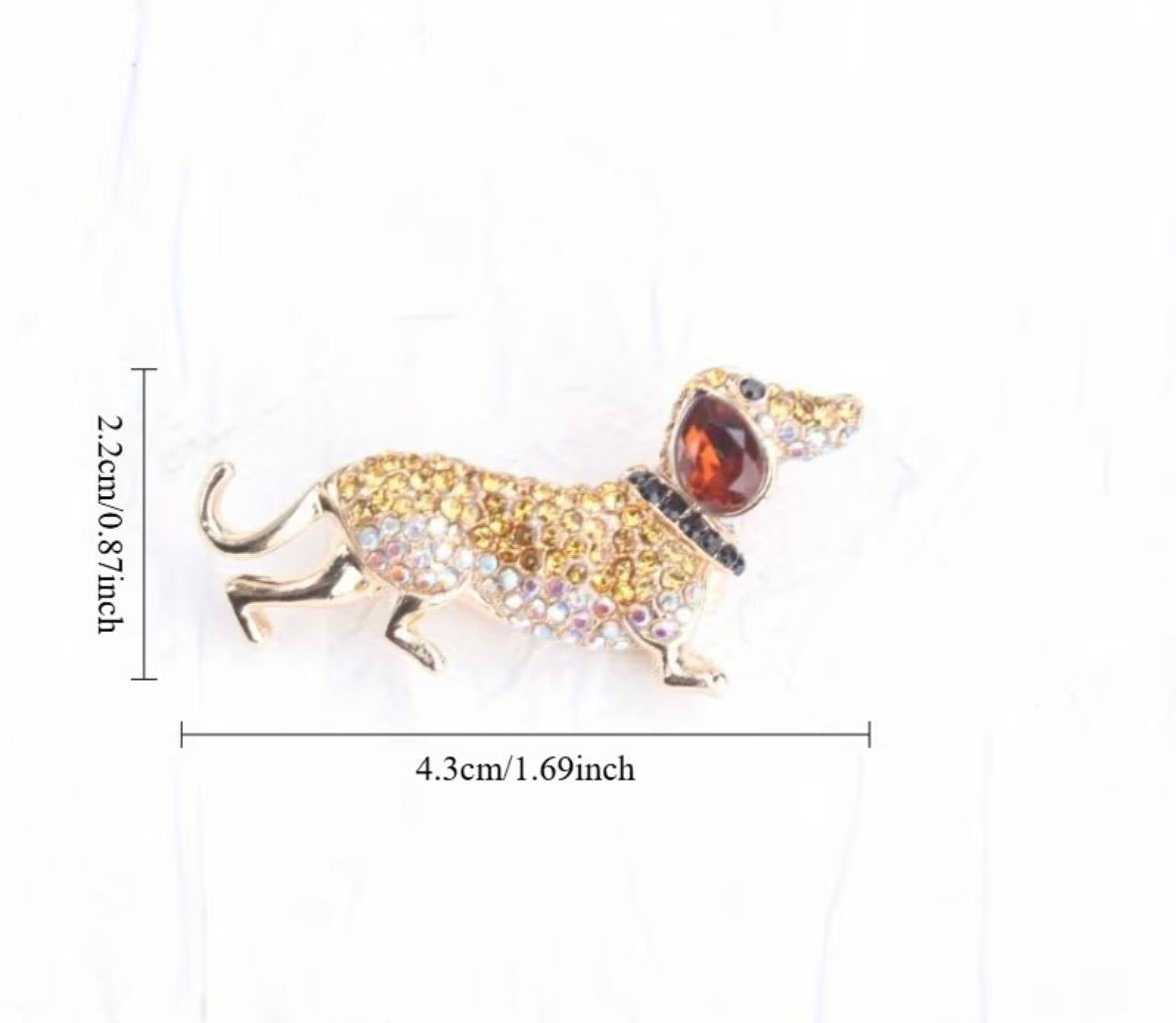 The Amber Dash Brooch