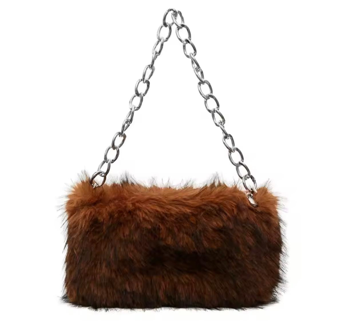 Metro-plush Shoulder Bag