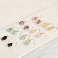 Raw Crystal Earrings