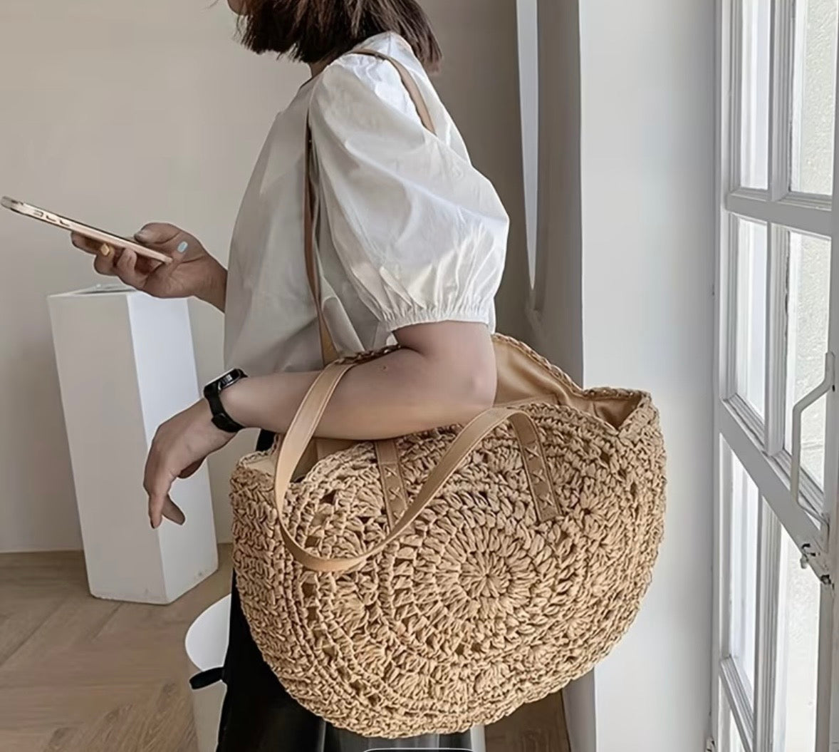 The Riviera Straw Bag
