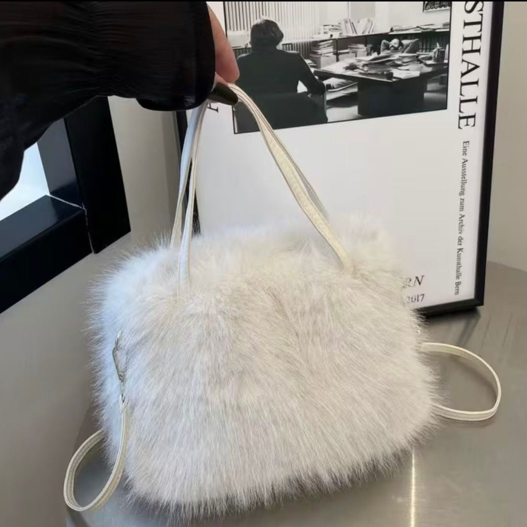 The Aspen Plush Tote